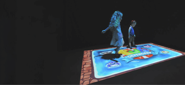 Interactive Floor Projector for Kids Entertainment | EyeClick EyePlay ...