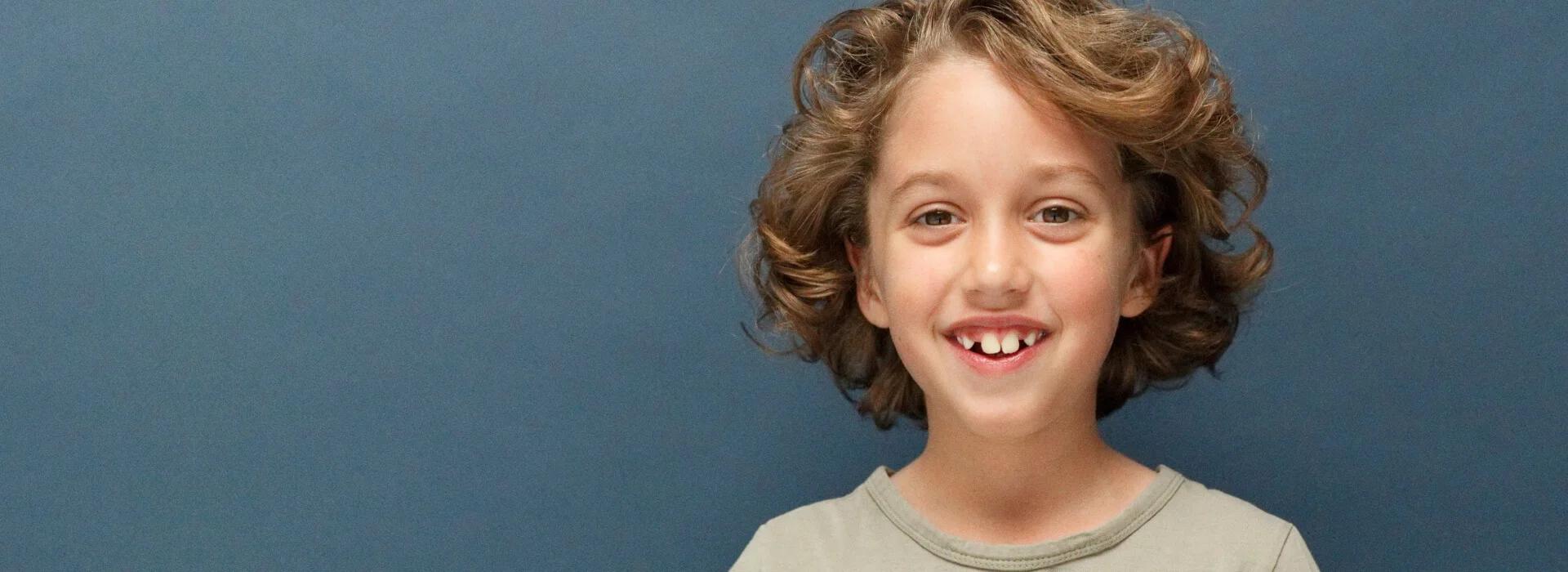 Smiling young boy