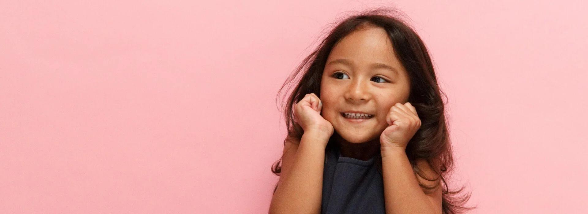 Smiling young girl
