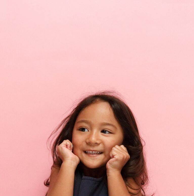 Smiling young girl