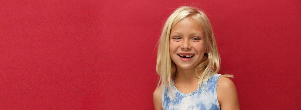 Smiling young girl