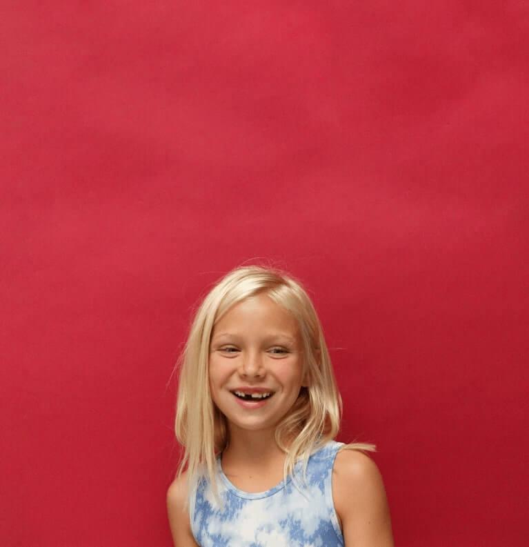 Smiling young girl
